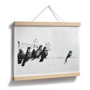 Plakat Banksy - Protestujące ptaki