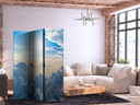 Paravent, Raumteiler freistehend, Trennwand - Symphony of Light: Sun Collaboration