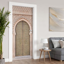 Folia na drzwi Moroccan Door - Sisi & Seb - Samoprzylepna dekoracja na drzwi