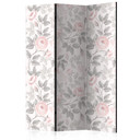 Paravent Séparation de pièce - Roses aquarelles, 3 pièces
