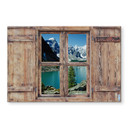 Trompe L'oeil op glas - Beautiful view