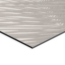 Billede af palmeblade i hørlook - Bloomery Decor – print på aluminium (Alu-Dibond)