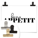 Plakat - Bon Appetit