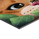 Wandbild Süße Katze im Busch - Korenkova - Alu-Dibond