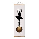 Obraz z tkaniny Cubistika - Prima Ballerina - Panorama