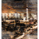Papier peint photo Scène de Berlin - 240x260 cm