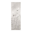 Textielposter wilde bloemenweide met vlinders in Scandinavisch design - Ms Tiff - Panorama