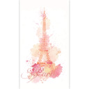 Papier peint photo - La Tour Eiffel Aquarelle - vertical