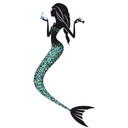Havfrue 1 - wallsticker