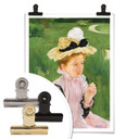 Plakat - Cassatt - Portret dziewczynki