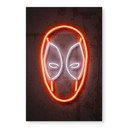 Billede af Deadpool - Mielu – print på aluminium (Alu-Dibond)