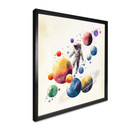 Plakat Heine - Astronauta z planetami - Astro Cruise