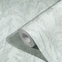 blomstertapet, non-woven Naturlig Opulens i grå