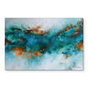 Wandbild Gefrorenes Wasser - Fedrau - Alu-Dibond