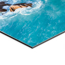 Billede af Seychellernes tropiske klippekyst - Colombo – print på aluminium (Alu-Dibond)
