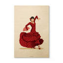Plakat drewniany Tohmé - Flamenco