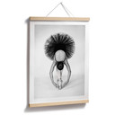 Plakat Pentony MA - Ballerina czarno-biały