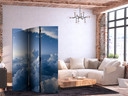 Paravent, Raumteiler freistehend, Trennwand - Aerial Landscapes: Rays Illuminating Fluffy Cloud Form