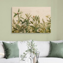 Plakat drewniany tropikalna botanika - UN Designs