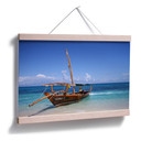 Poster - Caribbean Sailboat