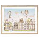 Poster Chats sur les Toits - Oliver Robins