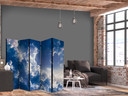 Paravent, Raumteiler freistehend, Trennwand - Starry Clouds and Gentle Light Over a Corner of the Sk