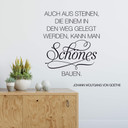 Wandtattoo Auch aus Steinen... 2