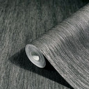 Papier peint uni, intissé Natural Opulence noir