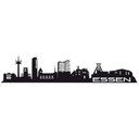 Wandtattoo Essen Skyline