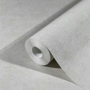 Ensfarvet tapet, non-woven vægbeklædning Nuancer hvid, grå