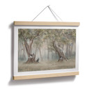 Poster schattige bosdieren tussen bomen - Ms Tiff