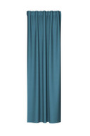 Homing Fertigschal mit verdeckten Schlaufen Allen petrol -  2,45 x 1,4 m