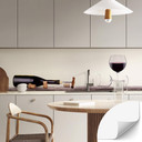 Revêtement pour cuisine autocollant Open a wine bottle