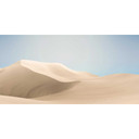 Dunes du désert papier peint dans des tons beiges doux - papier peint intissé calme pour les espaces