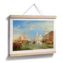 Plakat Turner - Wenecja, Dogana i S. Giorgio Maggiore