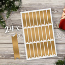 Wallsticker Stribede adventskalender klistermærker