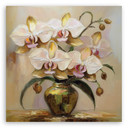 Leinwandbild Blumenstrauß in einer Vase