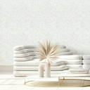 Papier peint vinyle, revêtement mural intissé Novamur Kylie blanc, beige