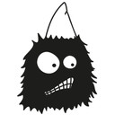 Wallsticker Perlehvid