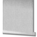grafisk tapet, non-woven tapet Flora grå