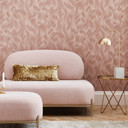 Elle Decoration Fleecetapet Rosa