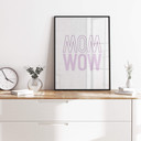 Plakat - Mama jest tylko odbiciem wow
