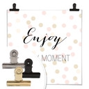 Plakat Confetti & Cream - Ciesz się każdą chwilą