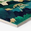 Hexagone - Bois SpaceFrog Designs - Dans les montagnes