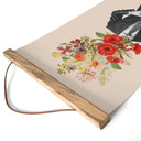 Obraz tkaniny mężczyzna w garniturze z polnymi kwiatami - Frida Floral Studio