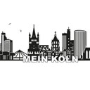 Sticker mural Cologne