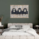 Tekstil plakat Tre Aber Streetart Graffiti - Magnusson