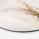 Tableau sur alu-Dibond 1X Studio - Herbes de la Pampa - Rond