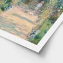 Plakat Monet - ogród Moneta w Vétheuil