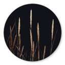 Tableau sur verre Kubistika - champs d'or